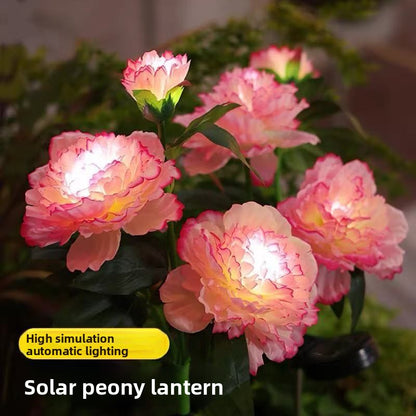 Solar Floral Garden Stake Lights for Pathways & Garden Beds