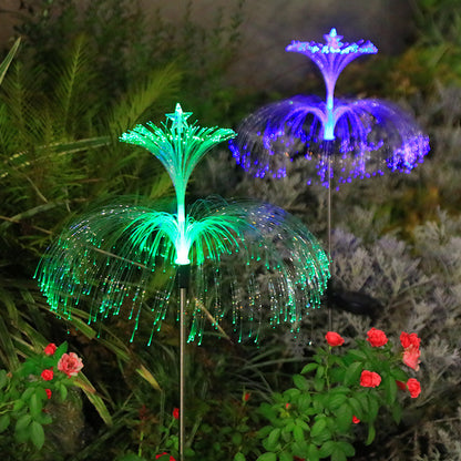 Solar Floral Garden Stake Lights for Pathways & Garden Beds