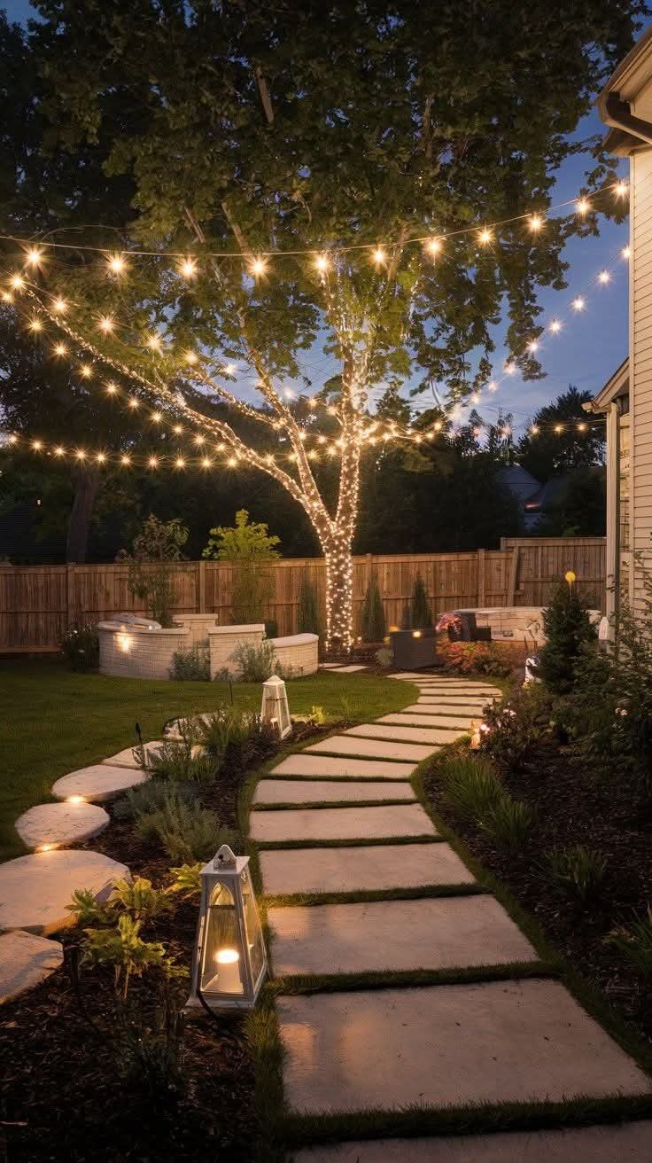Patio After Dark