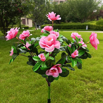 Solar Floral Garden Stake Lights for Pathways & Garden Beds