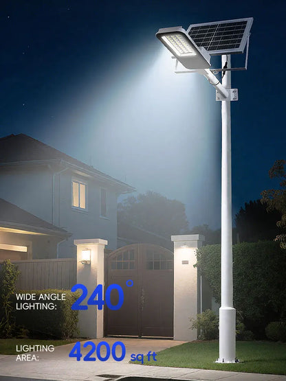 Solar Street Lights for Parking Lots & Yard Pathways – 1/2/4 Pack