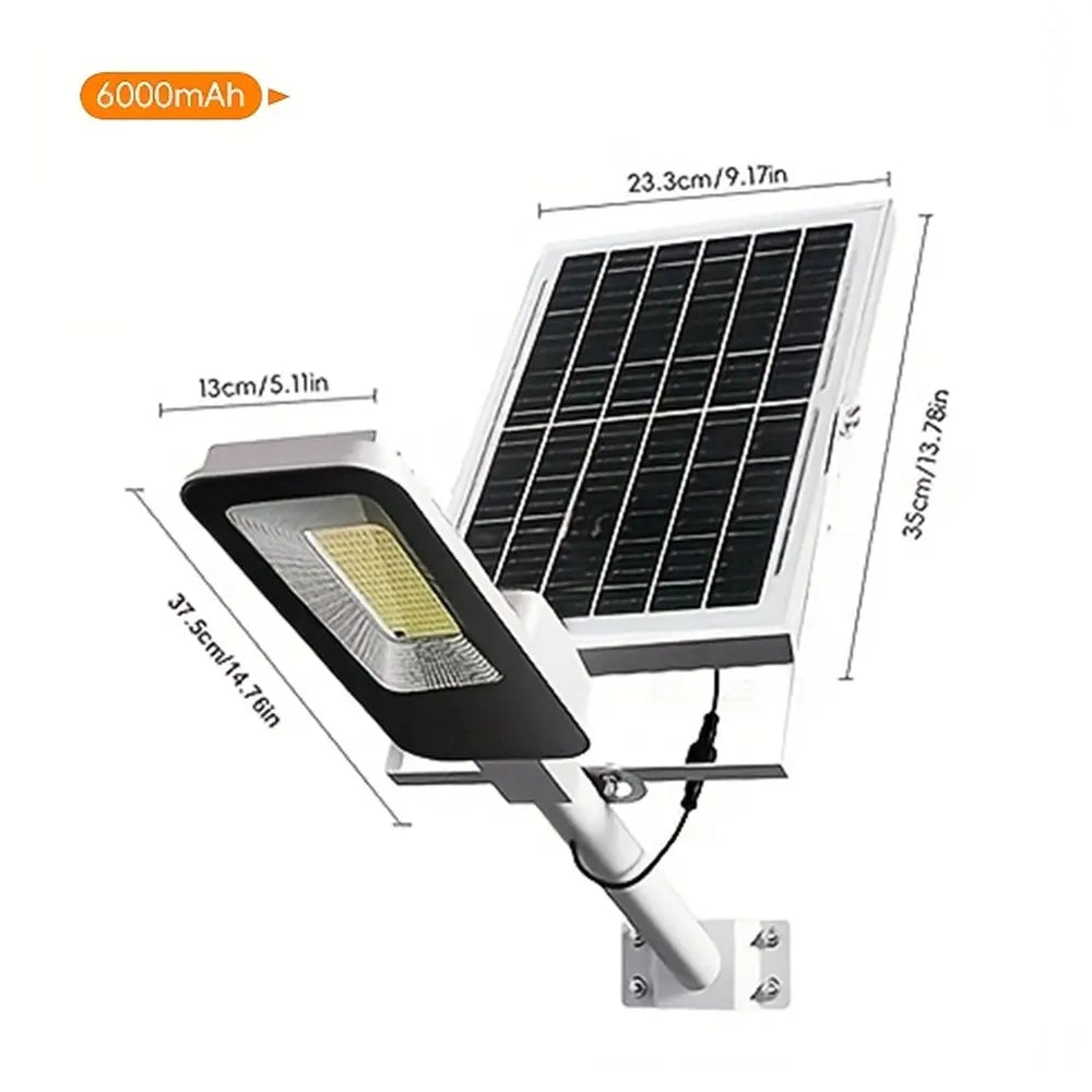 Solar Street Lights for Parking Lots & Yard Pathways – 1/2/4 Pack