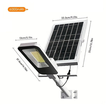 Solar Street Lights for Parking Lots & Yard Pathways – 1/2/4 Pack