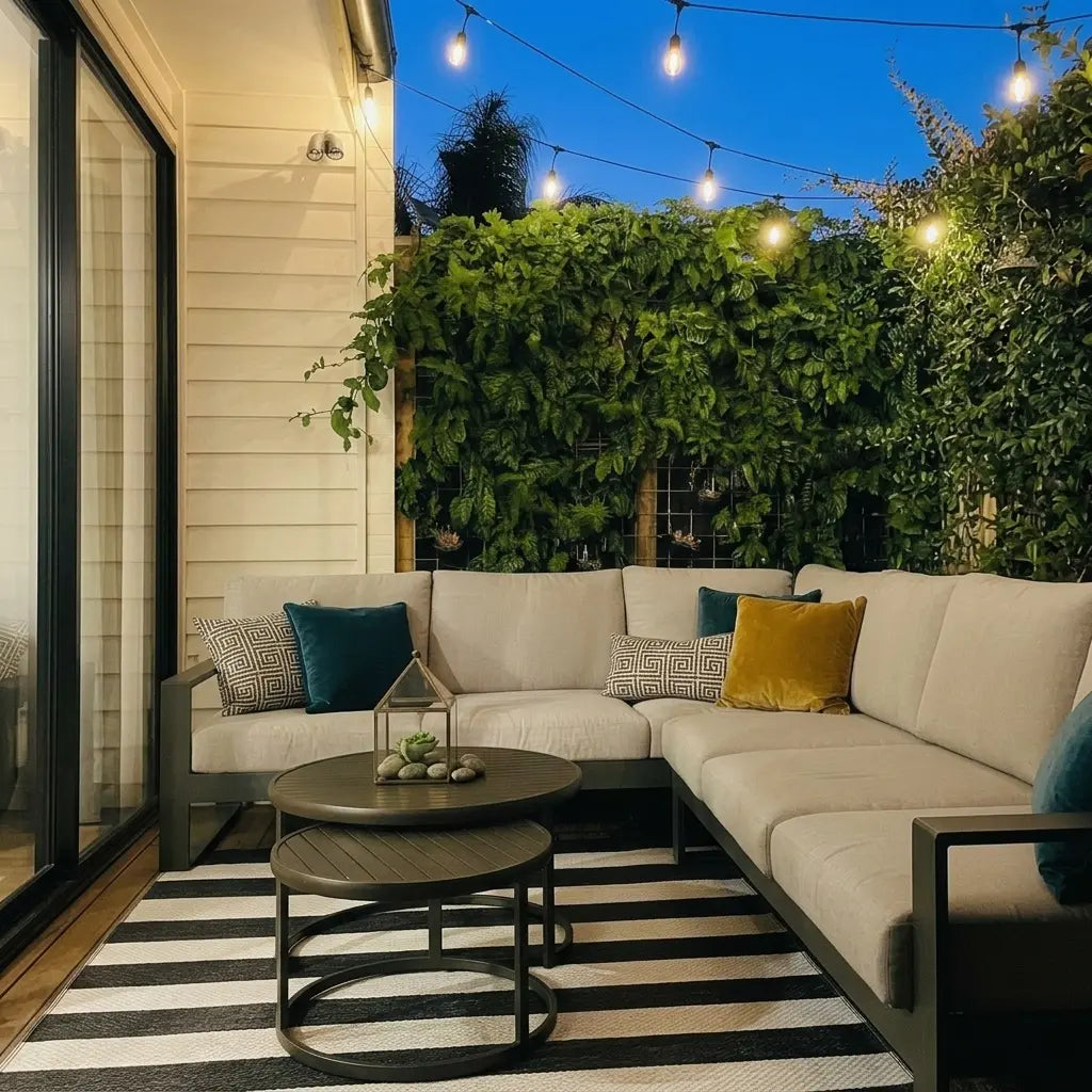 Solar G40 Globe String Lights for Patios & Backyard Bistros – 33/49/59 ft