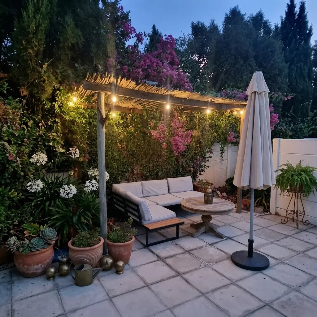 Solar G40 Globe String Lights for Patios & Backyard Bistros – 33/49/59 ft