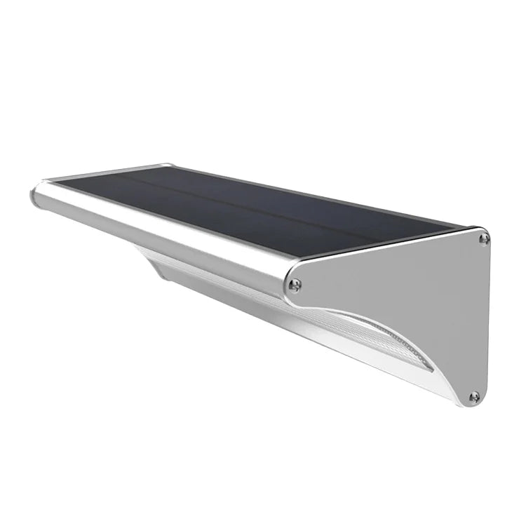 24 LED Outdoor Solar Garden Light Wall Mounted IP65 Aluminium Alloy Body Warm White Light Solar Wall Light