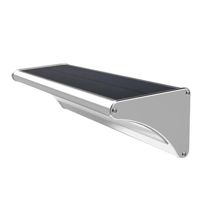 24 LED Outdoor Solar Garden Light Wall Mounted IP65 Aluminium Alloy Body Warm White Light Solar Wall Light