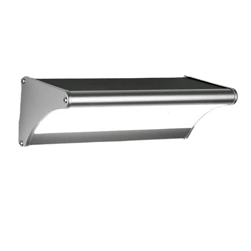 24 LED Outdoor Solar Garden Light Wall Mounted IP65 Aluminium Alloy Body Warm White Light Solar Wall Light