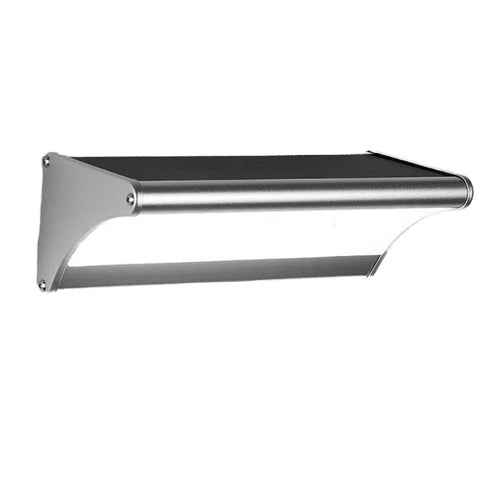 24 LED Outdoor Solar Garden Light Wall Mounted IP65 Aluminium Alloy Body Warm White Light Solar Wall Light