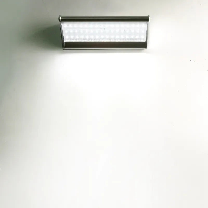 24 LED Outdoor Solar Garden Light Wall Mounted IP65 Aluminium Alloy Body Warm White Light Solar Wall Light