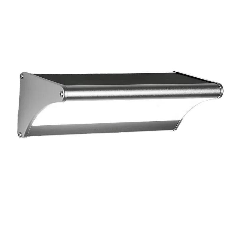 24 LED Outdoor Solar Garden Light Wall Mounted IP65 Aluminium Alloy Body Warm White Light Solar Wall Light