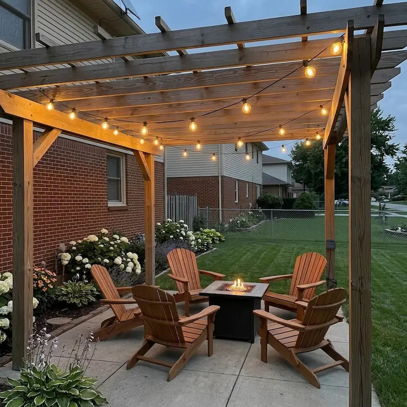 Solar G40 Globe String Lights for Patios & Backyard Bistros – 33/49/59 ft