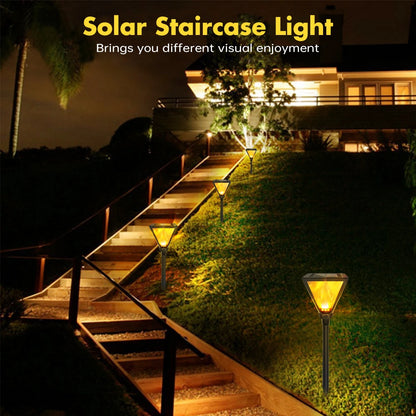 Solar Flame Torch Lights for Garden Paths & Lawn Edges – 1/2 Pack
