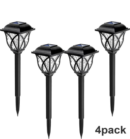 Solar Pathway Lights for Yard & Lawn Edges – 4/6/8 Pack