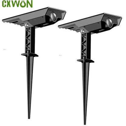 Solar Pathway Spotlights for Gardens & Driveways – Warm/Cool White