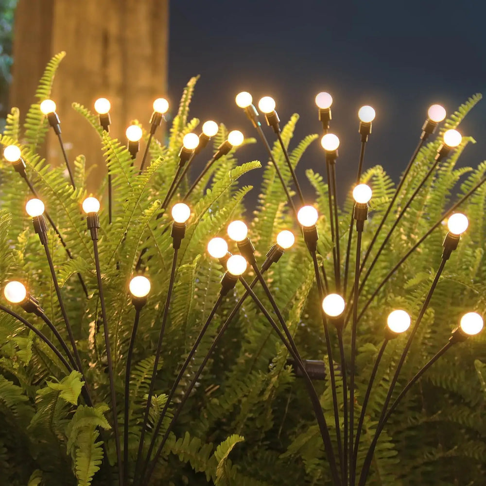 Swaying Solar Firefly Garden Lights – 6/8/10 LED