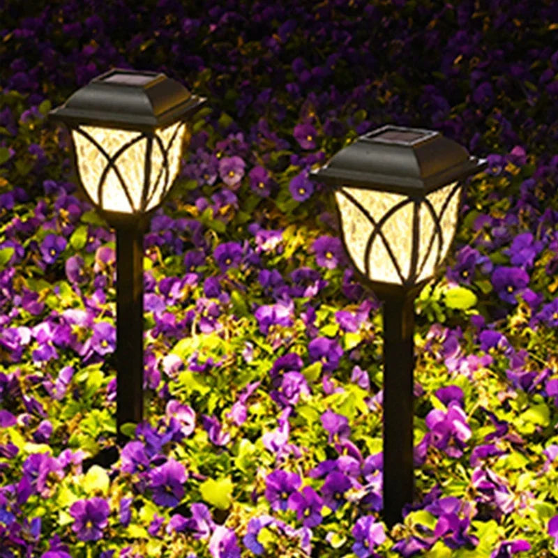 Solar Pathway Lights for Yard & Lawn Edges – 4/6/8 Pack