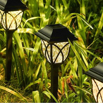 Solar Pathway Lights for Yard & Lawn Edges – 4/6/8 Pack