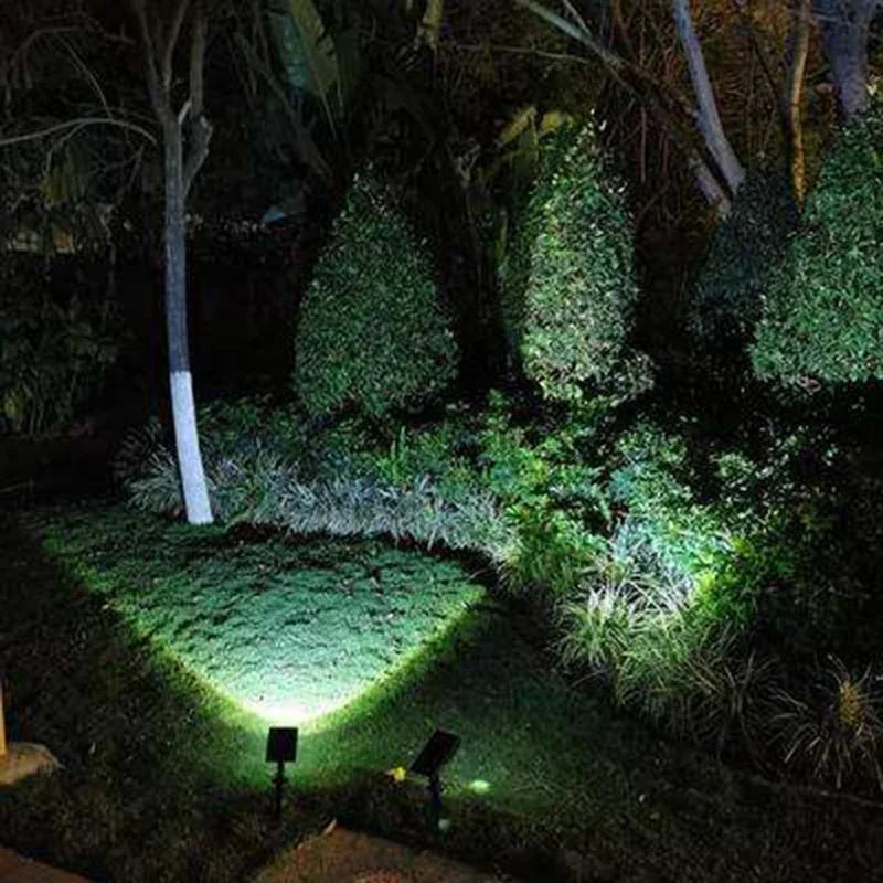 Solar Pathway Spotlights for Gardens & Driveways – Warm/Cool White