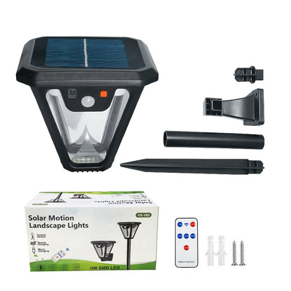 Solar Pathway Lights with Motion Sensor for Patio & Yard – 1/2/4 Pack