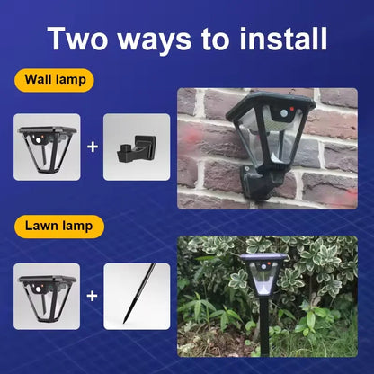 Solar Pathway Lights with Motion Sensor for Patio & Yard – 1/2/4 Pack