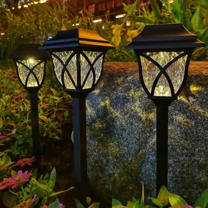 Solar Pathway Lights for Yard & Lawn Edges – 4/6/8 Pack