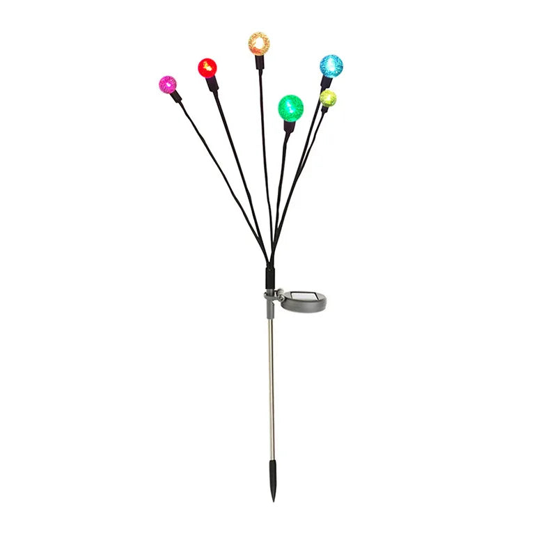 Swaying Solar Firefly Garden Lights for Patios & Garden Beds – 6/8/10 LED