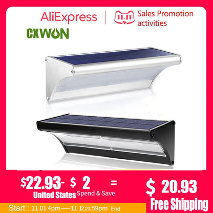 Solar Motion Sensor Flood Light for Garden Walls & Garages – 24/48/60 LED