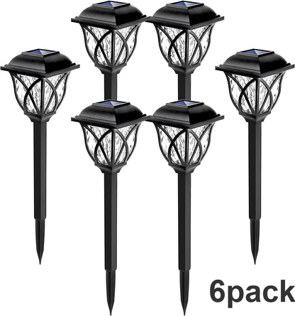 Solar Pathway Lights for Yard & Lawn Edges – 4/6/8 Pack
