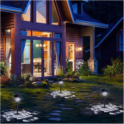 Solar Pathway Lights for Yard & Lawn Edges – 4/6/8 Pack