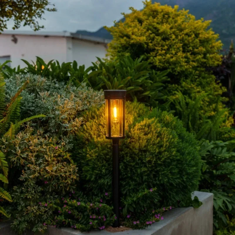 Vintage Solar Pathway Lights for Garden Walkways & Lawn Edges – 4/6/8 Pack