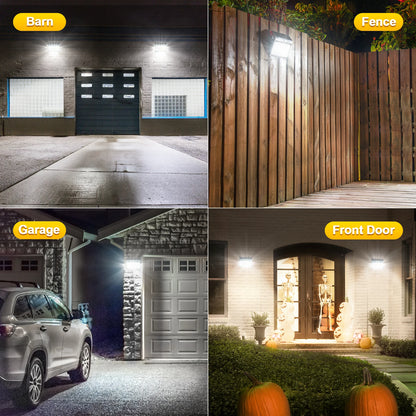 Solar Sensor Wall Light for Doors & Garden Railings – 112 LED
