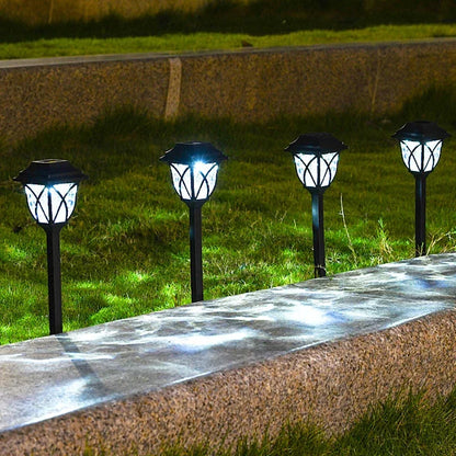 Solar Pathway Lights for Yard & Lawn Edges – 4/6/8 Pack