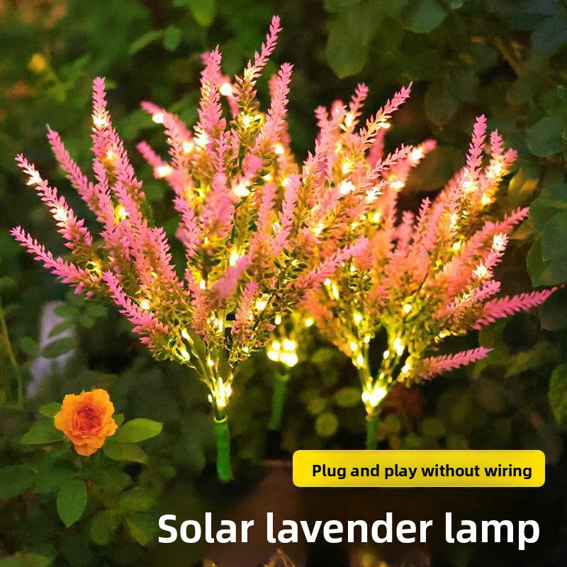 Solar Floral Garden Stake Lights for Pathways & Garden Beds