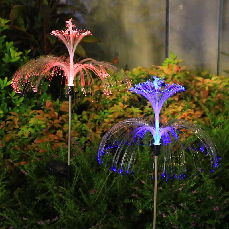 Solar Floral Garden Stake Lights for Pathways & Garden Beds