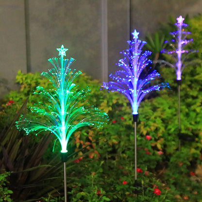 Solar Floral Garden Stake Lights for Pathways & Garden Beds