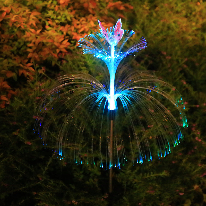 Solar Floral Garden Stake Lights for Pathways & Garden Beds