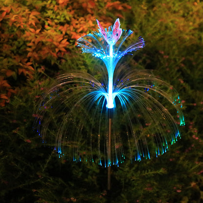 Solar Floral Garden Stake Lights for Pathways & Garden Beds