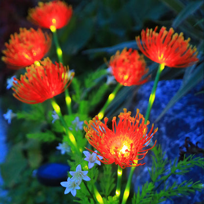 Solar Floral Garden Stake Lights for Pathways & Garden Beds