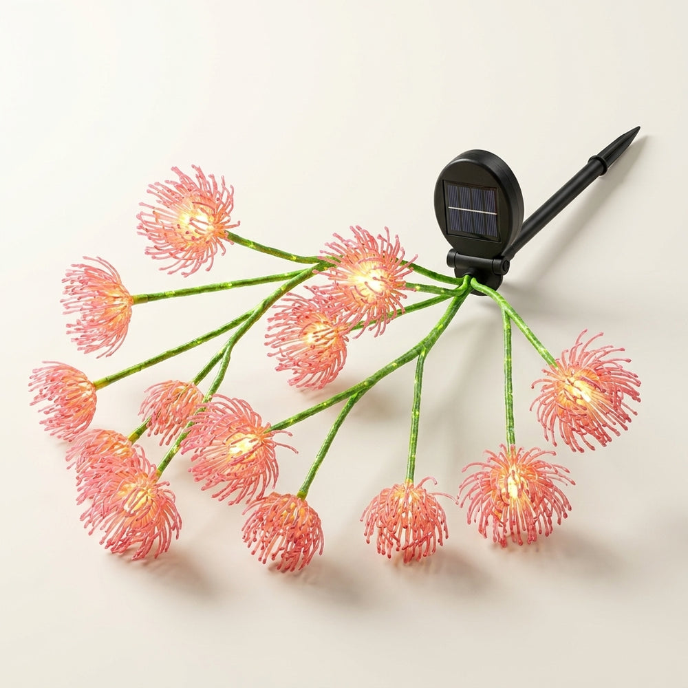 Solar Floral Garden Stake Lights for Pathways & Garden Beds