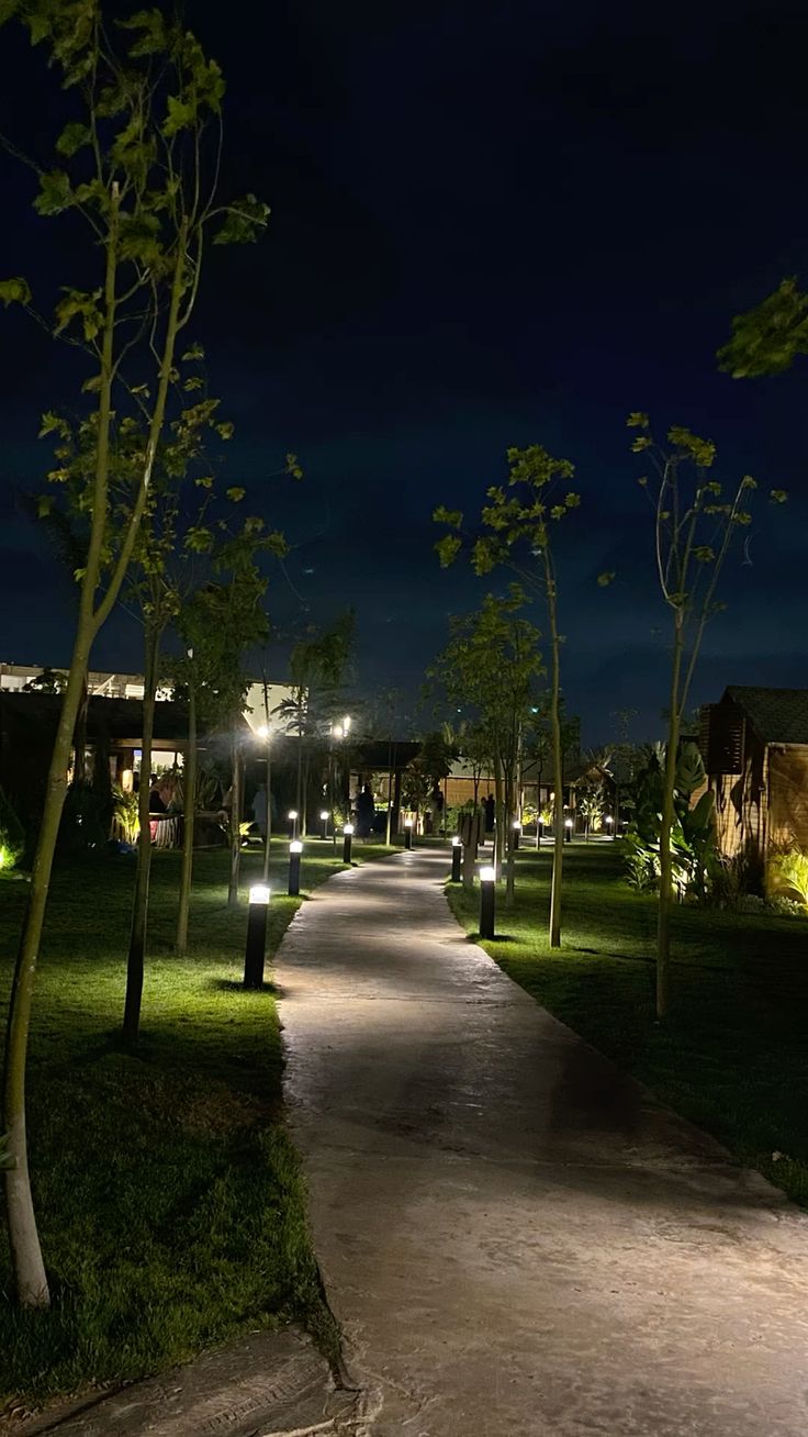 Patio After Dark